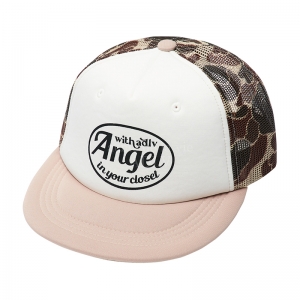 ADLV ANGEL TRUCKER BALL CAP DESERT CAMO