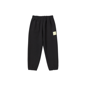 KIDS BOX BASIC LOGO JOGGER PANTS BLACK