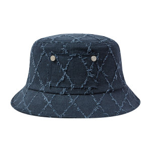 DIAMOND WASHING BUCKET HAT NAVY