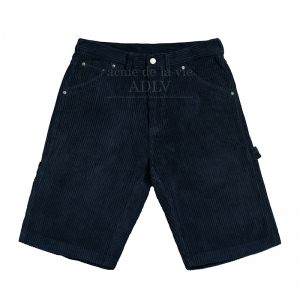 CORDUROY SHORT PANTS NAVY