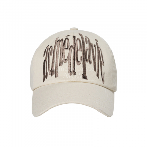 UNBALANCE BIG LOGO BALL CAP BEIGE