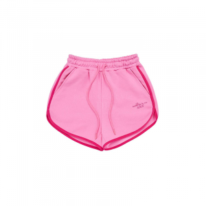 ADLV X SANRIO HELLO KITTY LETTERING SHORT PANTS PINK