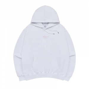 ADLV X SANRIO HELLO KITTY LETTERING HOODIE WHITE