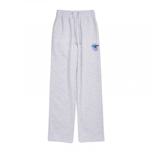 RAINBOW GRADATION ARTWORK SWEAT PANTS MELANGE