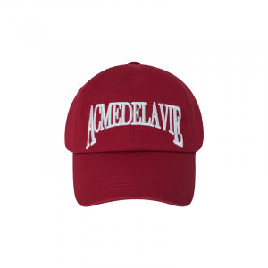 AE LOGO BALL CAP RED